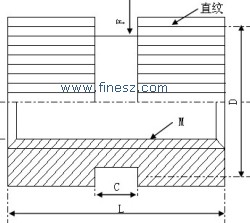 通孔嵌裝圓螺母